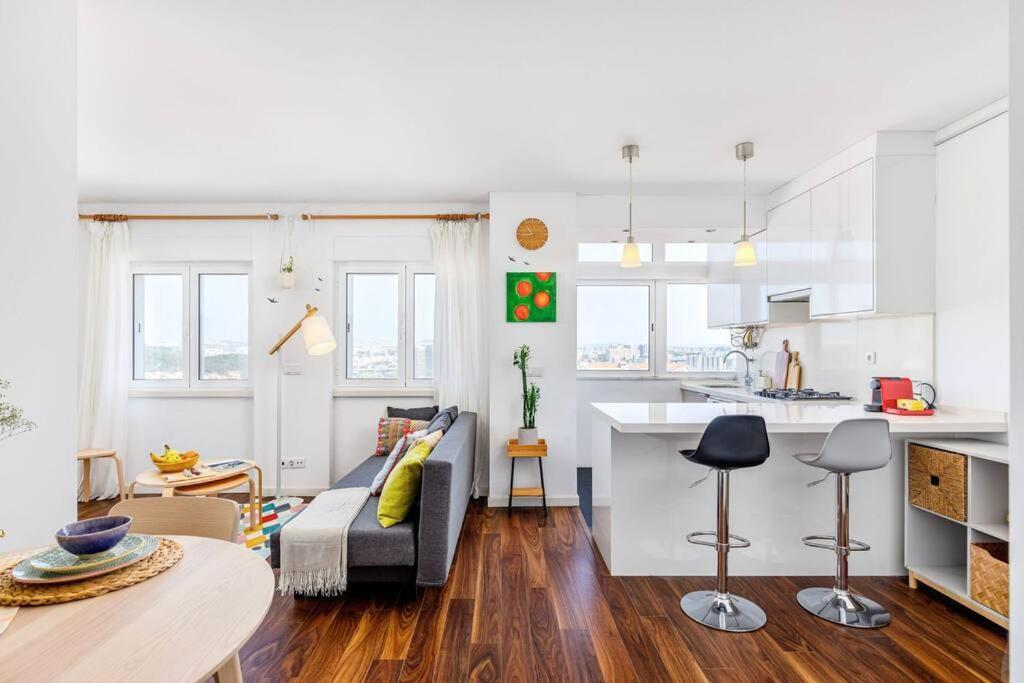 Cozy Bright Space With Landscape And Air Conditioner Lisboa Exterior foto